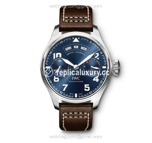 IWC Big Pilot's Watch Annual Calendar Edition Le Petit Prince White Gold IW5027-03
