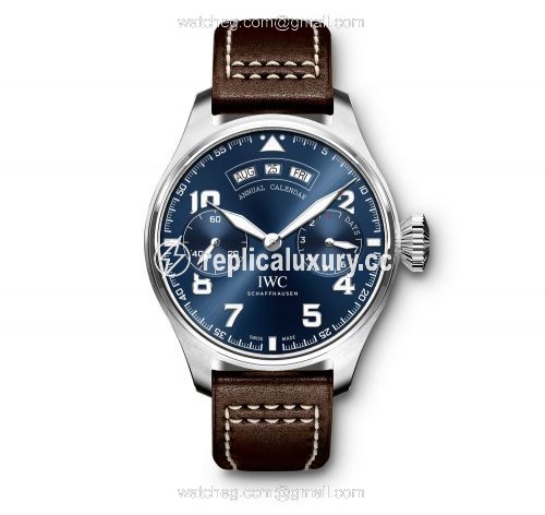 IWC Big Pilot's Watch Annual Calendar Edition Le Petit Prince White Gold IW5027-05
