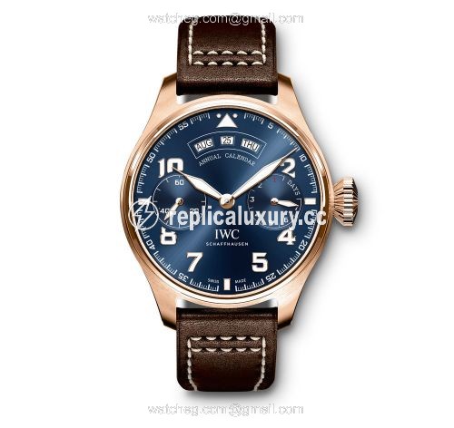 IWC Big Pilot's Watch Annual Calendar Edition Le Petit Prince Piece Unique IW5027-04