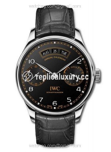 IWC Portugieser Annual Calendar Stainless Steel / Pisa IW5035-07