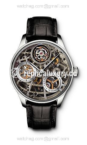 IWC Portugieser Tourbillon Mystere Squelette Platinum IW5043-01