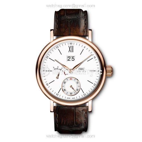 IWC Portofino Hand-Wound Big Date Red Gold / Bucherer IW5161-03