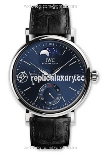 IWC Portofino Hand-Wound Eight Days Moonphase Platinum / Laureus Charity Night Milano 2018 IW5164-08