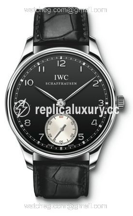 IWC Portuguese Hand-Wound Reverse Panda IW5454-04