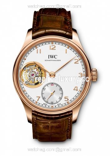 IWC Portugieser Tourbillon Hand-Wound Red Gold IW5463-02