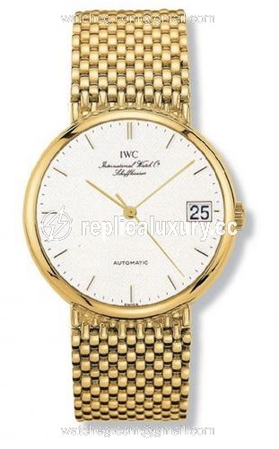 IWC Portofino Automatic Yellow Gold / White / Bracelet IW9251-01