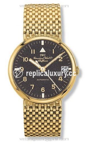 IWC Portofino Automatic Yellow Gold / Black - Pilot / Bracelet IW9251-03
