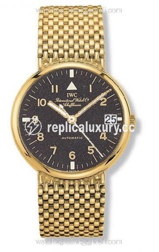 IWC Portofino Automatic Yellow Gold / Black - Pilot / Bracelet IW9261-02