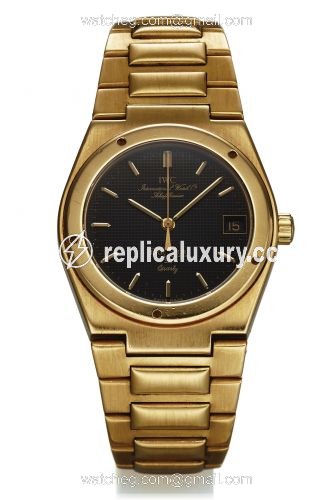 IWC Ingenieur SL Quartz Gold IW9701