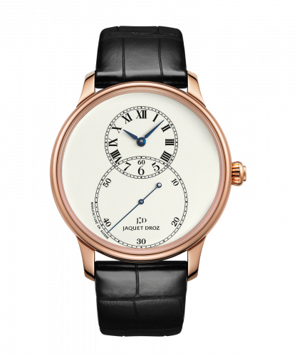 Jaquet Droz Grande Seconde 43 Ivory Enamel / Red Gold J003033204