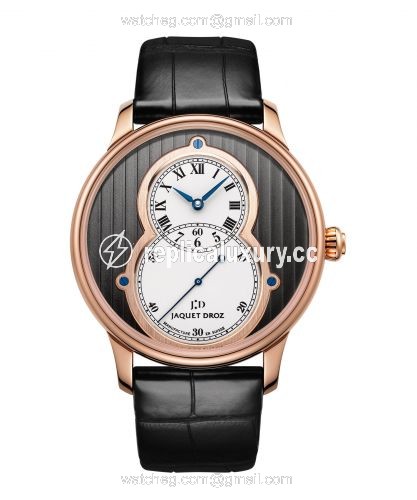 Jaquet Droz Grande Seconde 43 Cotes de Geneve / Red Gold J003033338