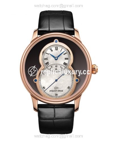 Jaquet Droz Grande Seconde 43 Onyx / Red Gold J003033342