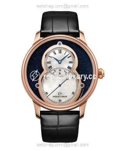 Jaquet Droz Grande Seconde 43 Aventurine / Red Gold J003033343