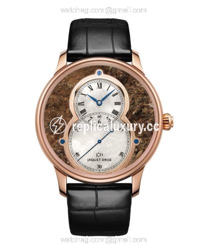 Jaquet Droz Grande Seconde 43 Bronzite / Red Gold J003033357