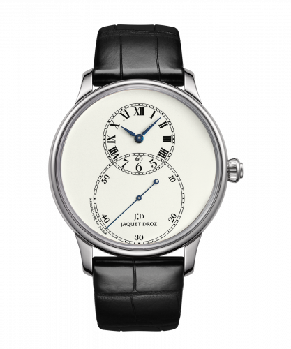 Jaquet Droz Grande Seconde 43 Ivory Enamel / White Gold J003034201