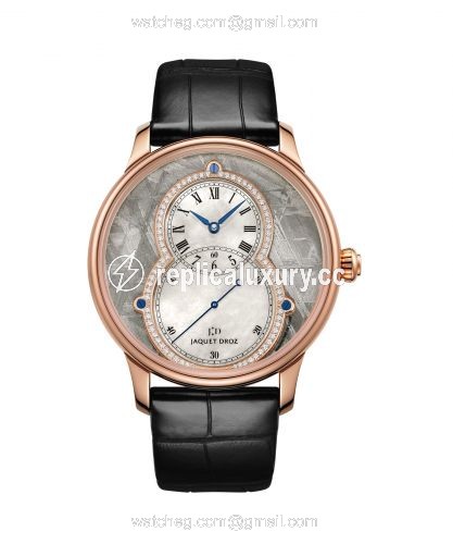 Jaquet Droz Grande Seconde 39 Meteorite Diamond / Red Gold J014013222