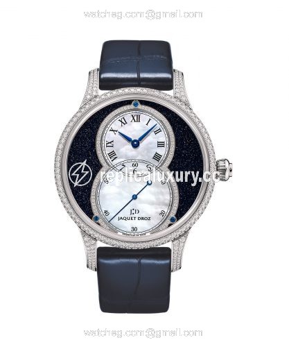 Jaquet Droz Grande Seconde 39 Aventurine Diamond / White Gold J014014291
