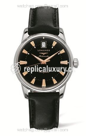 Longines Conquest Heritage Black L1.611.4.52.2