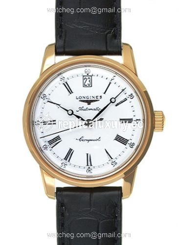 Longines Conquest Heritage Pink Gold Russia L1.611.6.21.4
