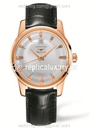 Longines Conquest Heritage 40mm Pink Gold L1.645.8.75.4