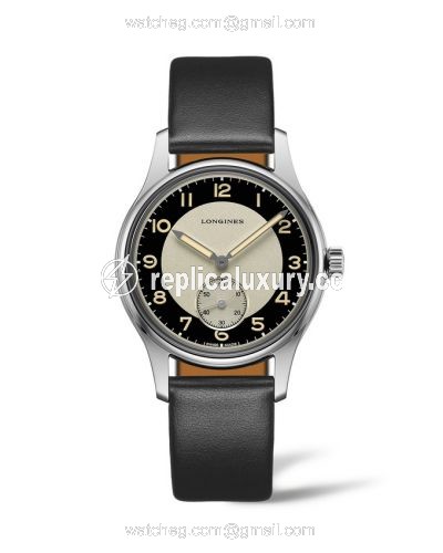Longines Heritage 38.5 Small Seconds Tuxedo / Bull's Eye L2.330.4.93.0