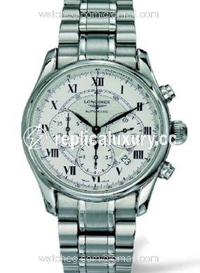 Longines Avigation Chronograph Stainelss Steel / Silver / Bracelet L2.622.4.71.1