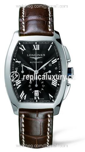 Longines Evidenza Chronograph Black L2.643.4.51.4