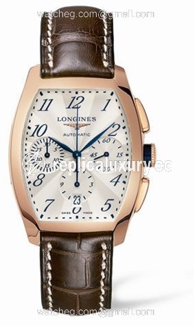 Longines Evidenza Chronograph Pink Gold L2.643.8.73.9