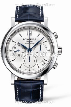 Longines Clous de Paris Chronograph Silver L2.704.4.16.3