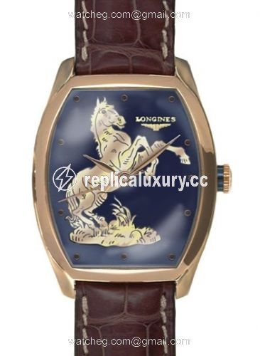 Longines Evidenza 33.1 Automatic Taiwan Horse L2.706.8.90.2