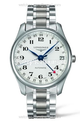 Longines Master Collection 42 24h Stainless Steel / Silver-Arabic / Bracelet L2.718.4.70.6
