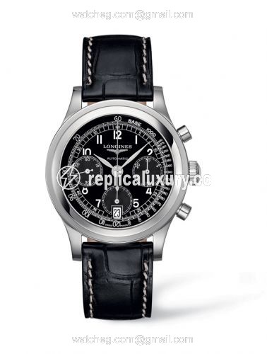 Longines Heritage 1942 Black L2.768.4.53.2