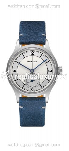 Longines Heritage 38.5 Small Seconds Sector Dial L2.828.4.73.2