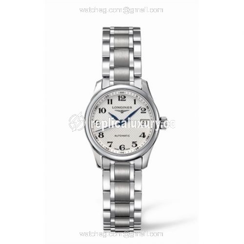 Longines Master Collection Date 25.5 Stainless Steel L2.128.4.78.6
