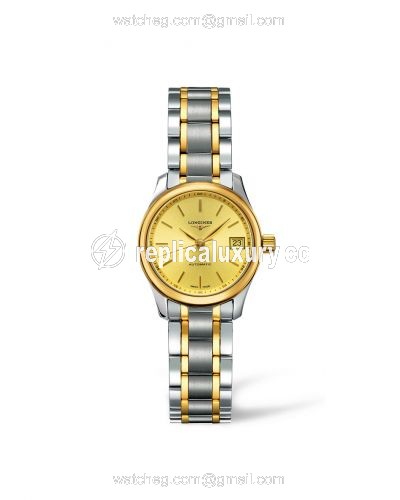 Longines Master Collection Date 25.5 Two Tone L2.128.5.32.7