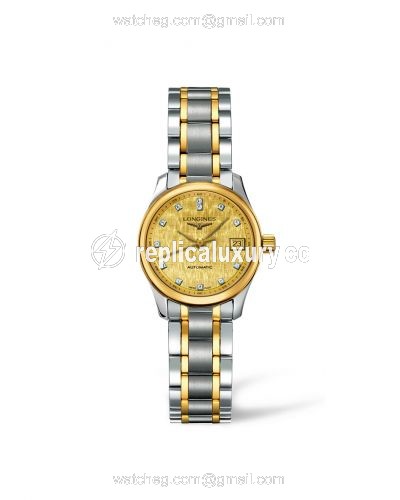 Longines Master Collection Date 25.5 Two Tone L2.128.5.38.7