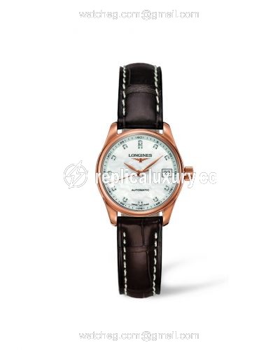 Longines Master Collection Date 25.5 Pink Gold L2.128.8.87.3