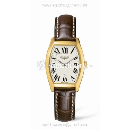 Longines Evidenza 26 Quartz Yellow Gold L2.155.6.71.2