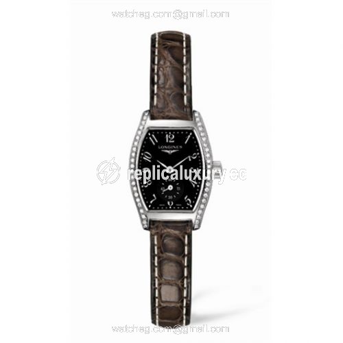 Longines Evidenza 19.6 Diamond Black L2.175.0.53.5