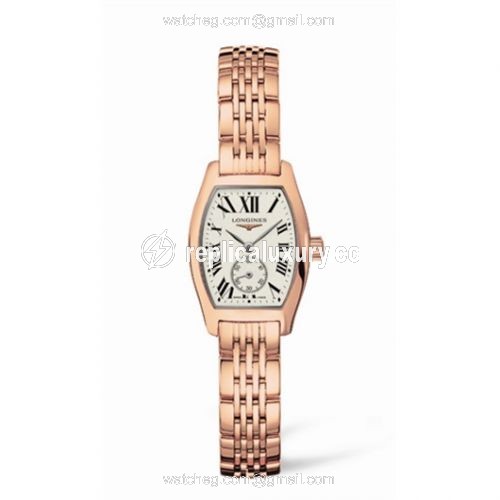 Longines Evidenza 19.6 Pink Gold L2.175.8.71.6