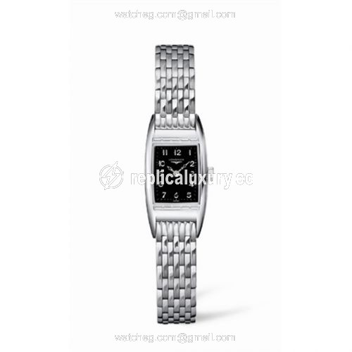 Longines BelleArti 16 Stainless Steel Black L2.195.4.53.6