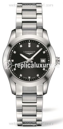 Longines Conquest Classic Automatic 29.5 Stainless Steel / Black / Bracelet L2.285.4.58.6