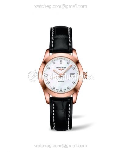 Longines Conquest Classic Automatic 29.5 Red Gold / MOP L2.285.8.87.3