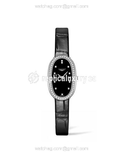 Longines Symphonette M Diamond / Black L2.305.0.57.0