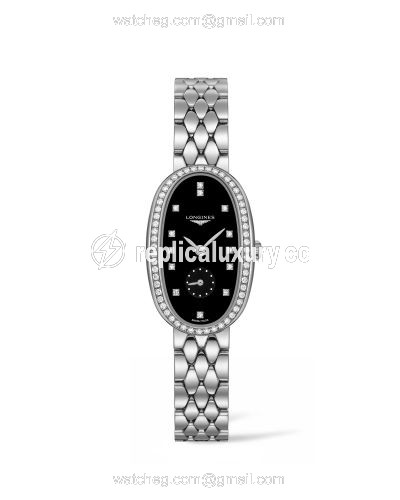 Longines Symphonette L Diamond / Black / Bracelet L2.306.0.57.6