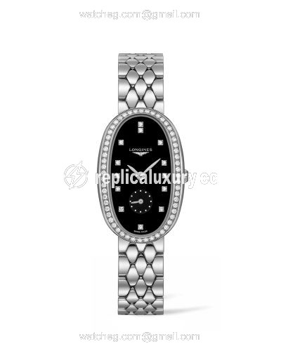 Longines Symphonette XL Diamond / Black / Bracelet L2.307.0.57.6