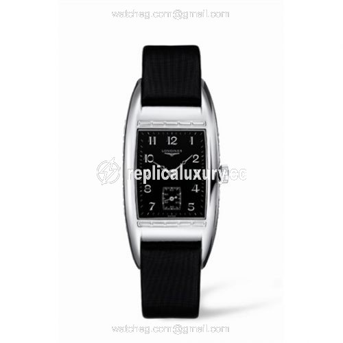 Longines BelleArti 25 Quartz Stainless Steel Black L2.501.4.53.3
