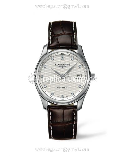 Longines Master Collection Date 36 Stainless Steel Diamond L2.518.4.77.3