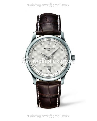 Longines Master Collection Date 38.5 Stainless Steel Diamond L2.628.4.77.3