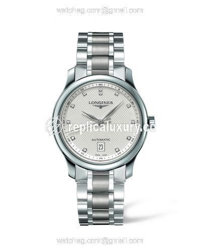 Longines Master Collection Date 38.5 Stainless Steel Diamond L2.628.4.77.6